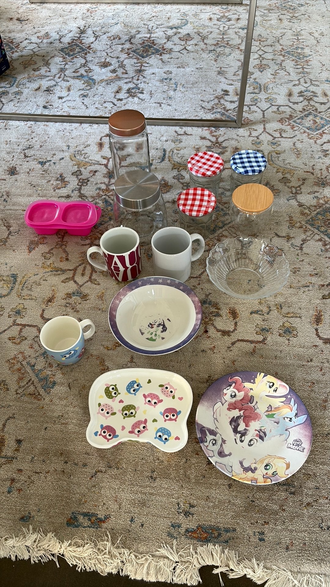 Gratis schalen, tassen etc., Huis en Inrichting, Ophalen, Gebruikt
