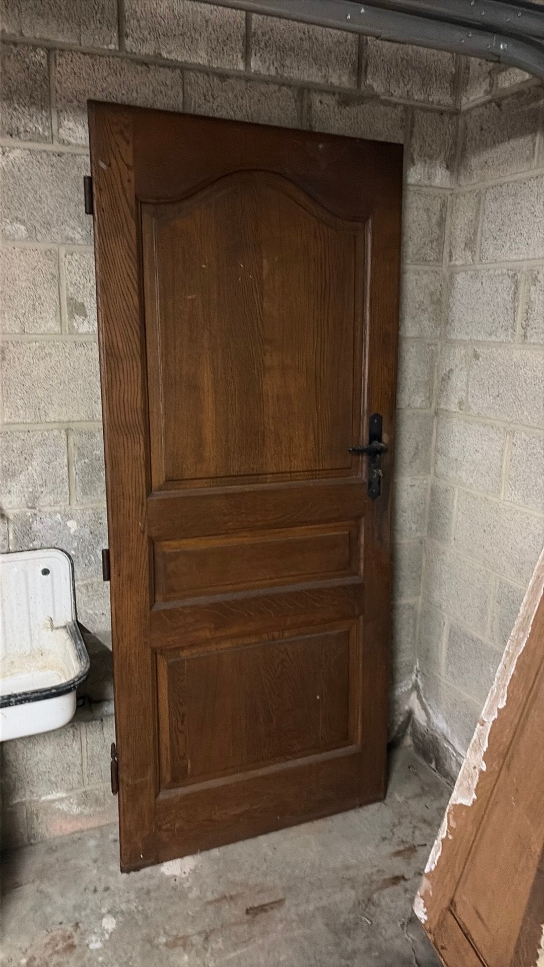Porte chene, Moins de 200 cm, Enlèvement, Bois, Utilisé