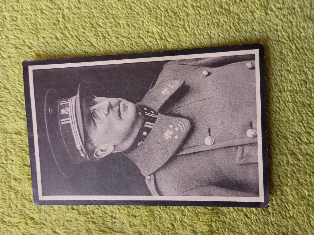 Doodsprentje koning Albert ., Enlèvement ou Envoi