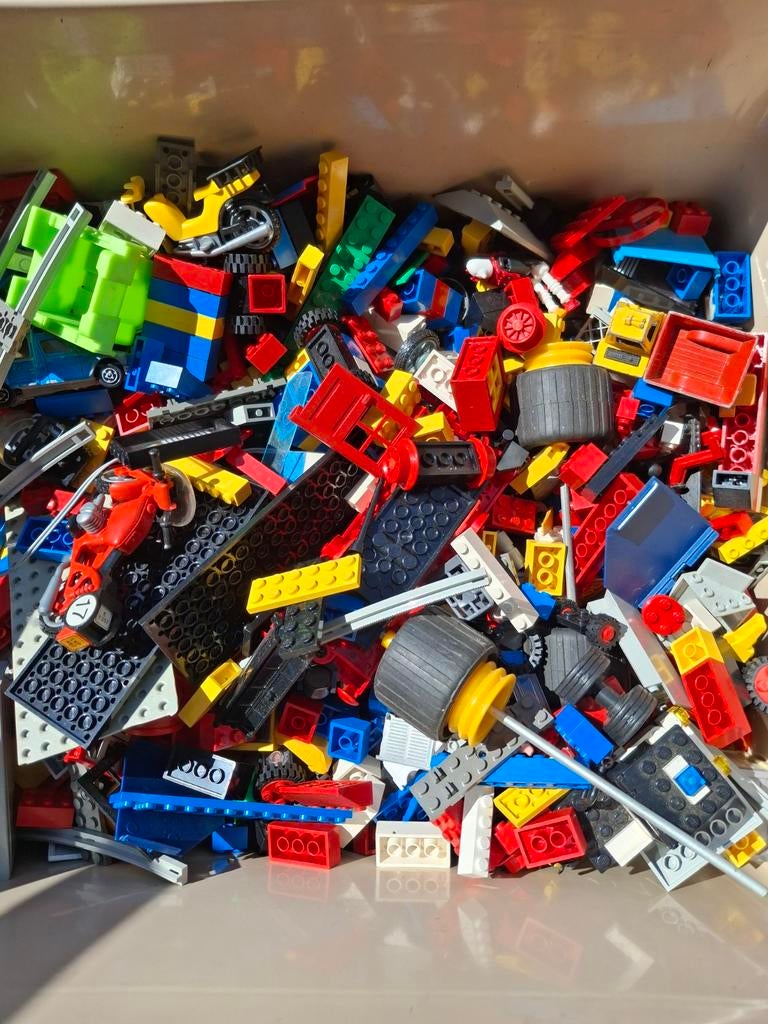5,3kg lego, Ophalen
