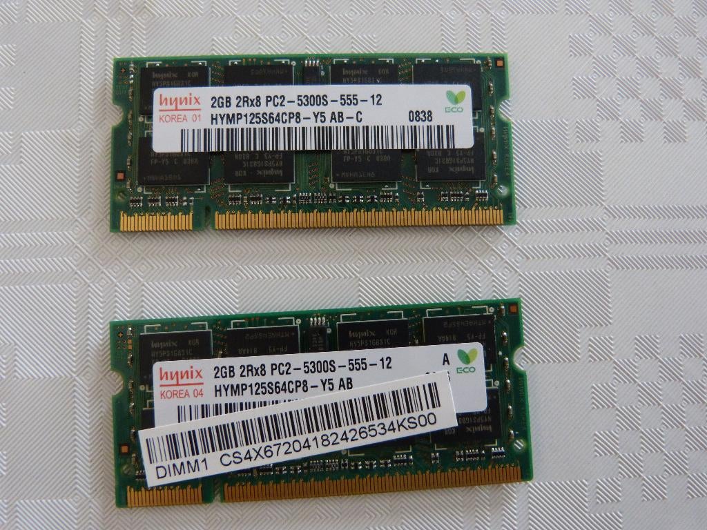 DDR 2 ram geheugen, Computers en Software, RAM geheugen, Ophalen of Verzenden, DDR2, Laptop, 2 GB