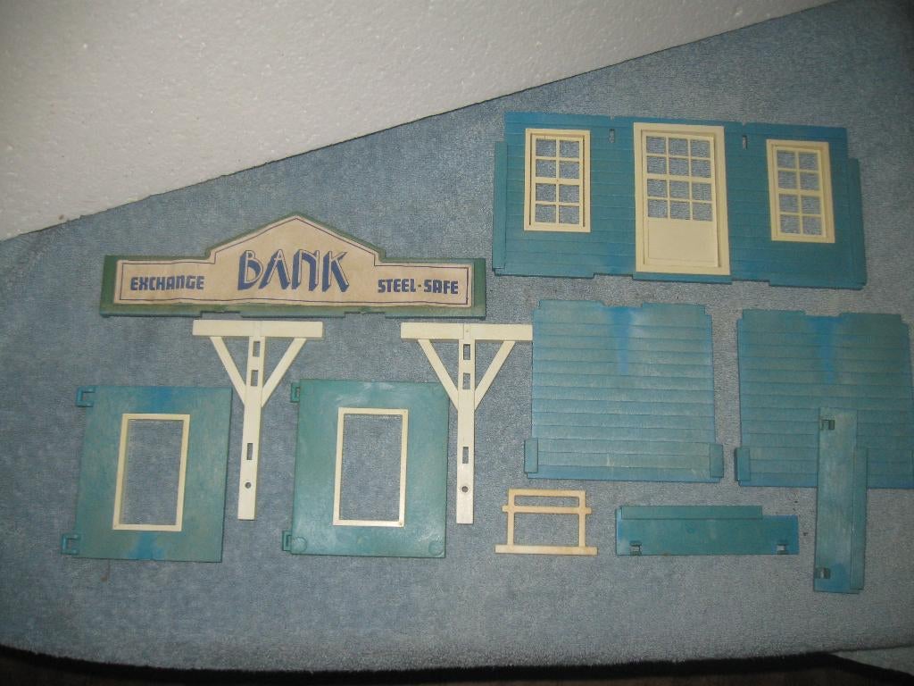 playmobil 3422 western bank onderdelen, Ophalen of Verzenden
