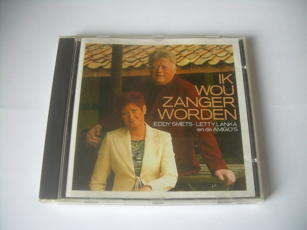 CD - EDDY SMETS - IK WOU ZANGER WORDEN, Ophalen of Verzenden, Zo goed als nieuw, Album, Levenslied of Smartlap
