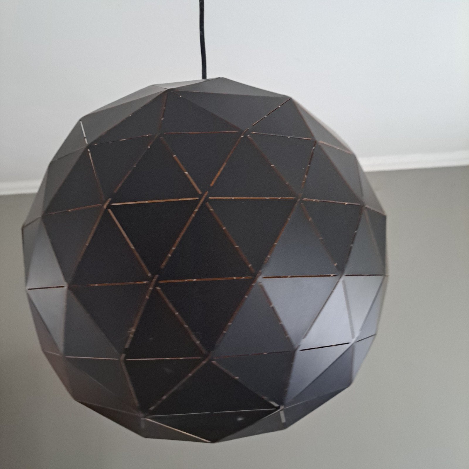Set van 2 hanglampen en een kastlamp, Enlèvement