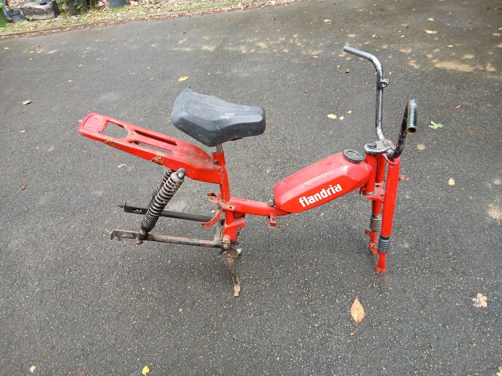FLANDRIA POLO ROUGE, Vélos & Vélomoteurs, Enlèvement, Utilisé, Cadre