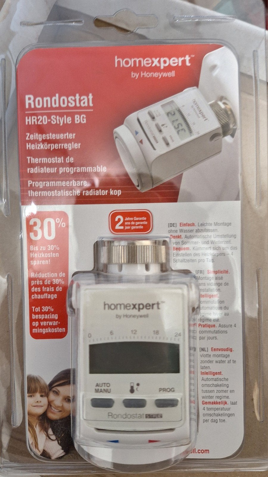 3 thermostats de radiateurs programmables., Enlèvement, Thermostat intelligent, Neuf