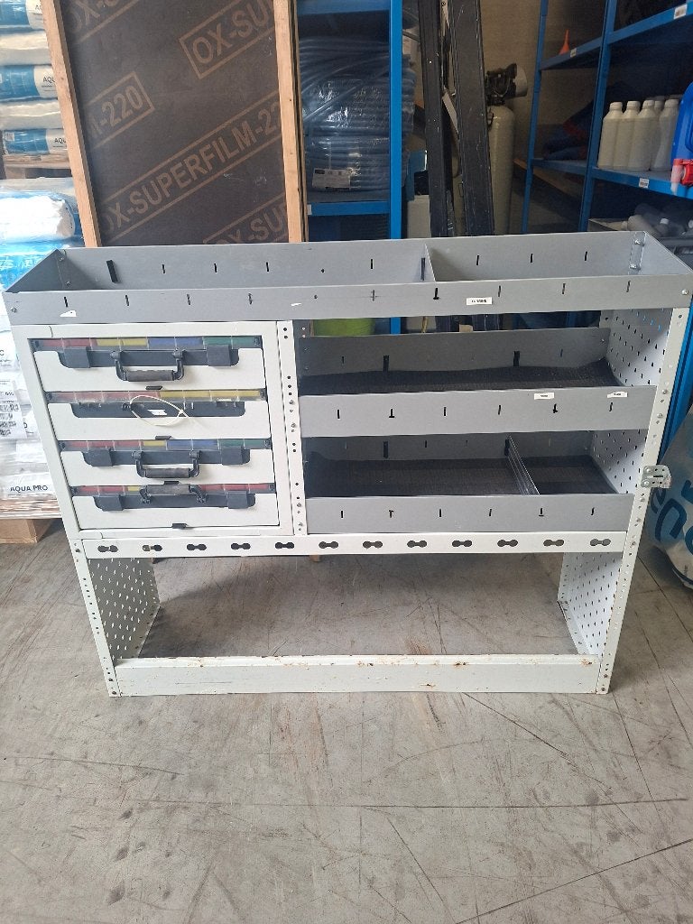 Inrichting bestelwagen, Ophalen, Gebruikt