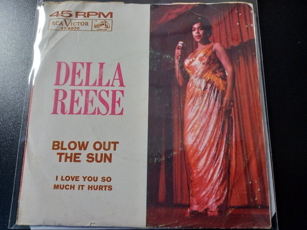 Della Reese – Blow Out The Sun '7 popcorn ", Cd's en Dvd's, 7 inch, Zo goed als nieuw, Jazz en Blues, Overige typen
