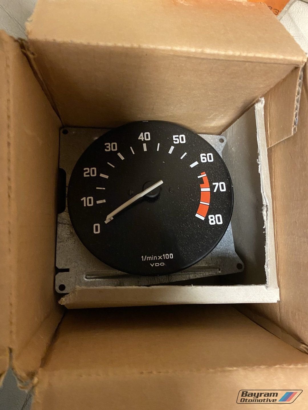 Bmw E12 toerenteller nos 62131354933 tacho 5-serie Tellerbak, -, Utilisé, -, Enlèvement ou Envoi