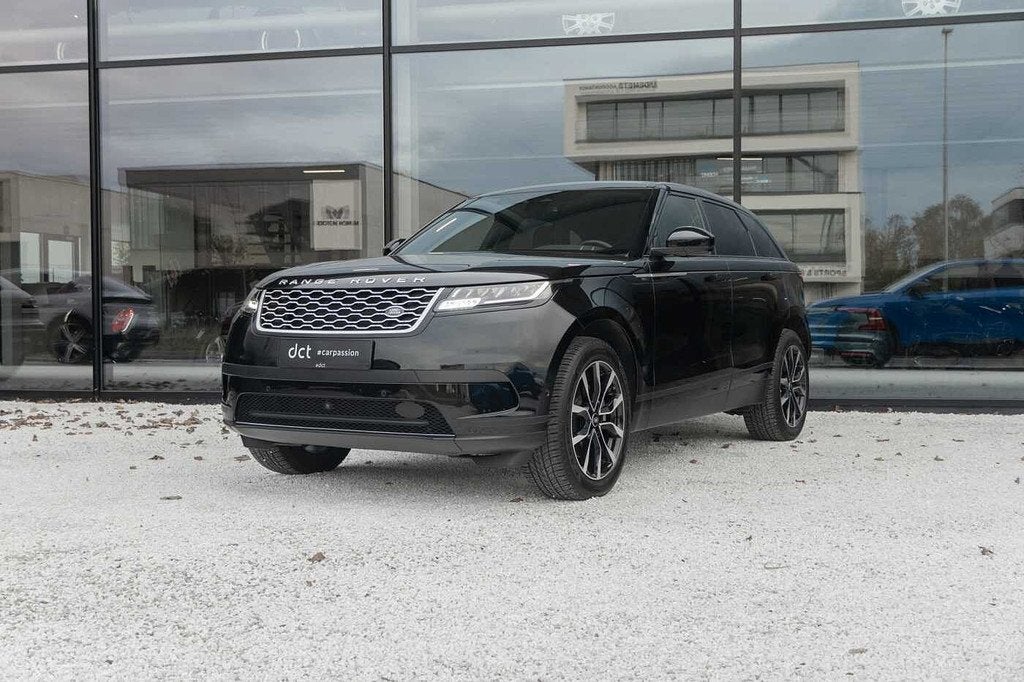 Land Rover Range Rover Velar Pano 360 Carplay 20'Alu LED, Auto's, Land Rover, Automaat, Zwart, 4 cilinders, Zwart