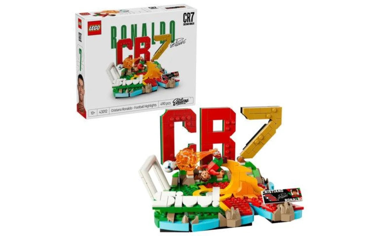 43012 LEGO Editions Cristiano Ronaldo Voetbalhoogtepunten, Overige thema's, Lego, Ophalen of Verzenden, Zo goed als nieuw