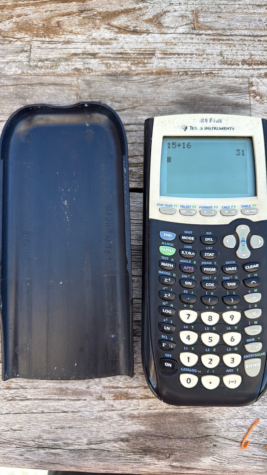 TI -84 plus, Ophalen, Grafische rekenmachine, Gebruikt
