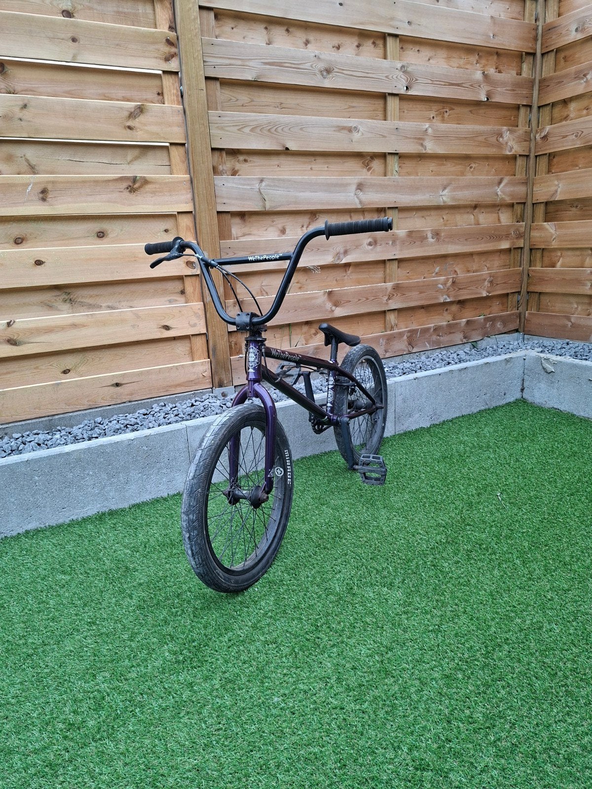 Premium WeThePeople BMX 20 inch – Paars., Vélos & Vélomoteurs, Enlèvement