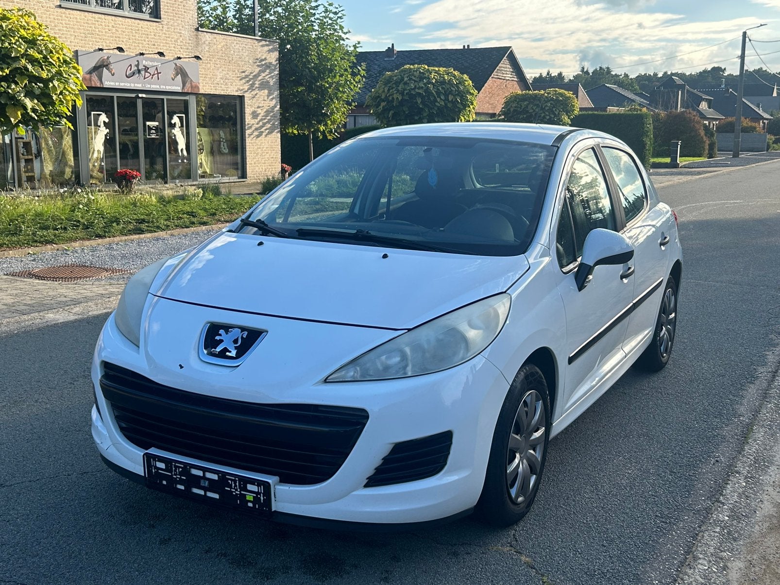 Peugeot 207 1.4 Benzine - Top Staat, Auto's, Bluetooth, Euro 5, Wit, 5 deurs