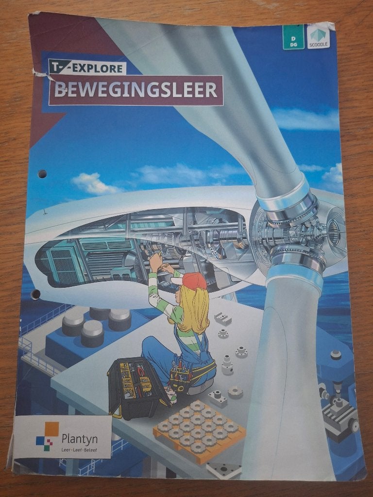 Schoolboek Bewegingsleer GEBRUIKT, Boeken, Ophalen of Verzenden, Gelezen
