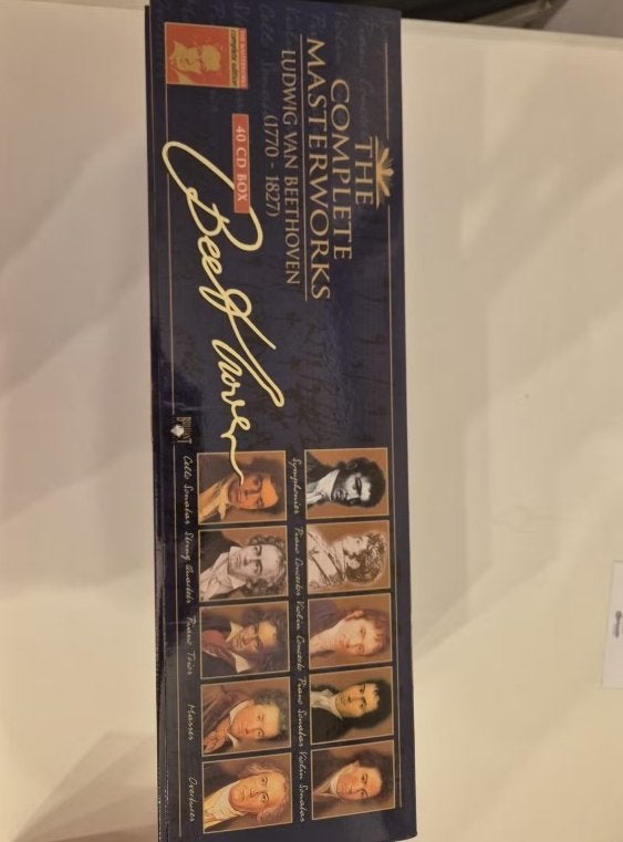 Beethoven — L'intégrale des chefs-d'œuvre (boîte de 40 CD), Enlèvement ou Envoi