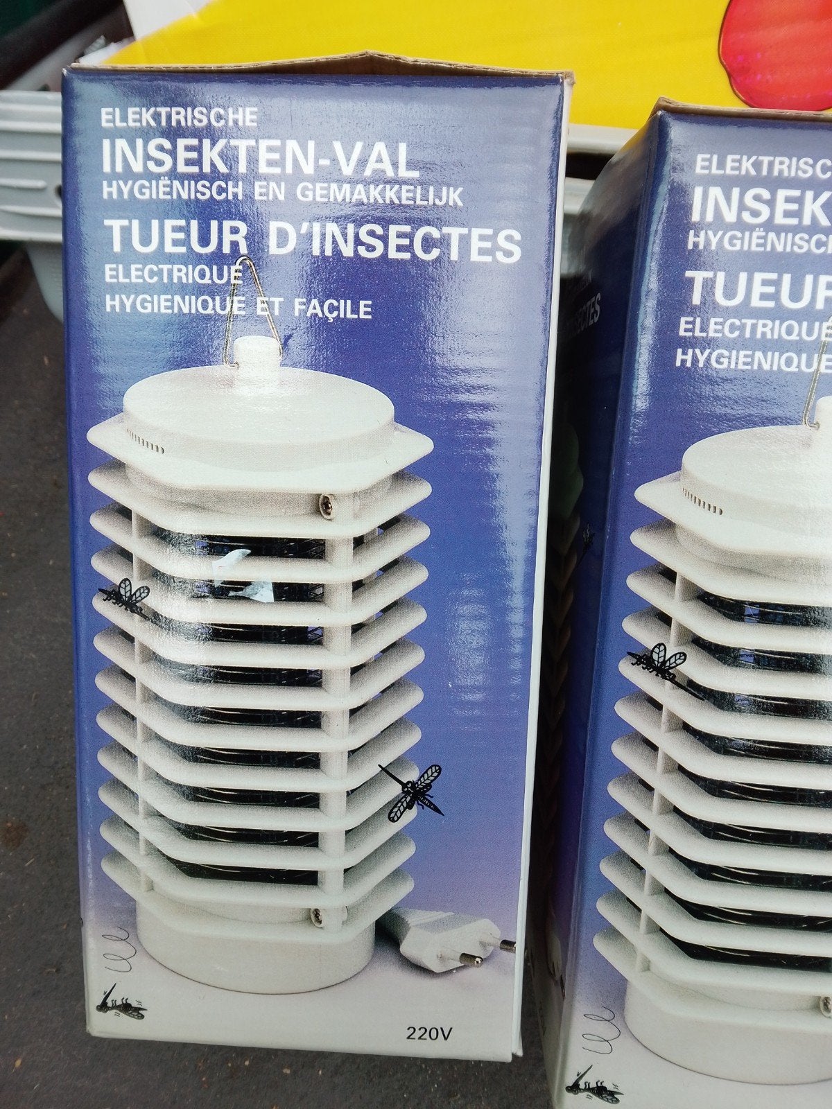 anti moustiques, Enlèvement