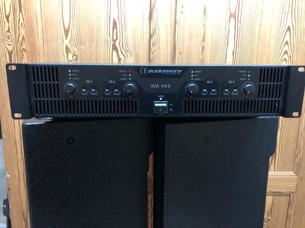 Versterker, Audio, Tv en Foto, Versterkers en Ontvangers, Ophalen, Nieuw, 120 watt of meer