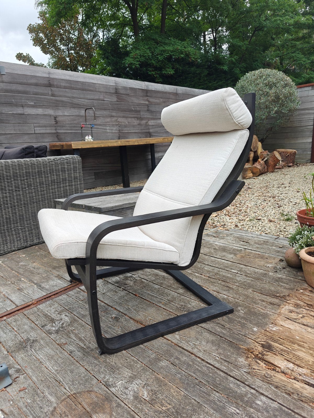 Relax zetel, Ophalen, Hout, Eenpersoons, Minder dan 75 cm