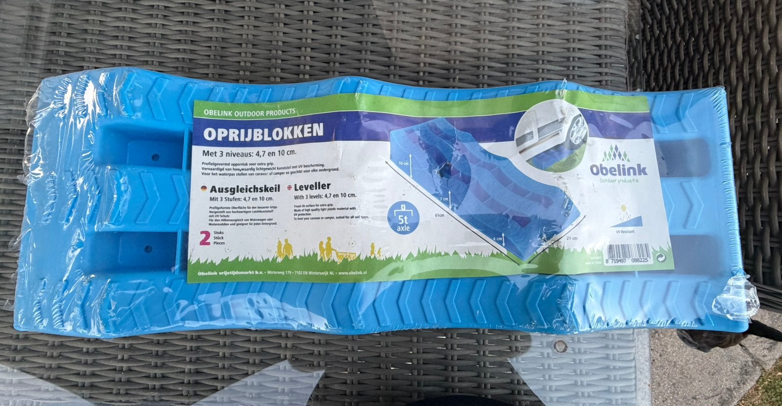 Oprijblokken, Enlèvement, Comme neuf