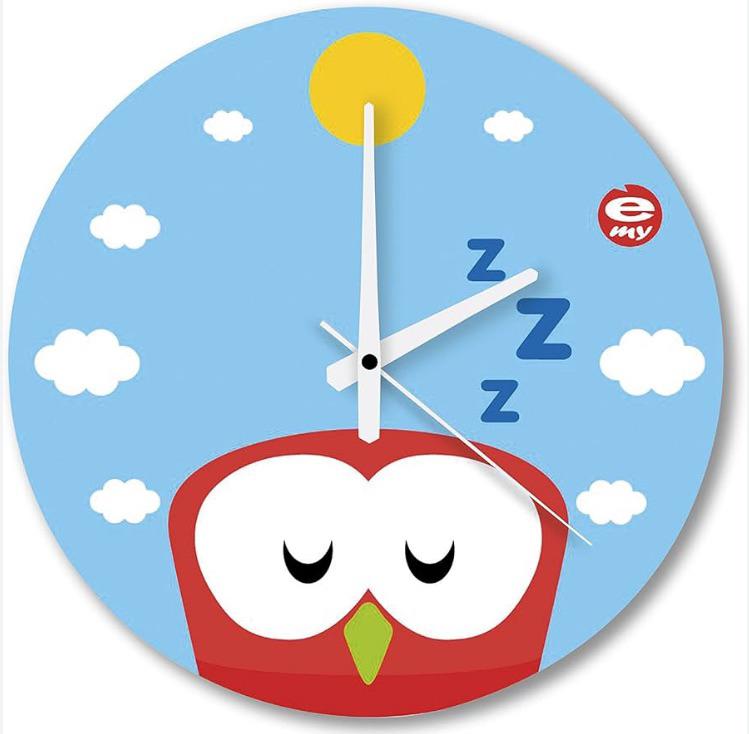 Klok uil NIEUW - wandklok, Enlèvement ou Envoi, Comme neuf, Horloge murale