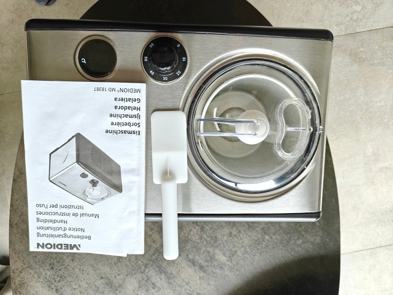 Ijs roommachine, Elektronische apparatuur, Ophalen