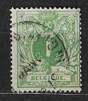 Belgique OPC 26-V1 Lion couché avec armoiries, Enlèvement ou Envoi, Affranchi