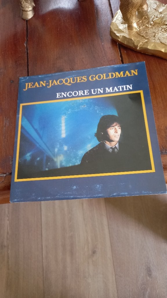 vinyl (45T)jean jacques goldman "encore un matin", CD & DVD, Enlèvement, Comme neuf, Pop