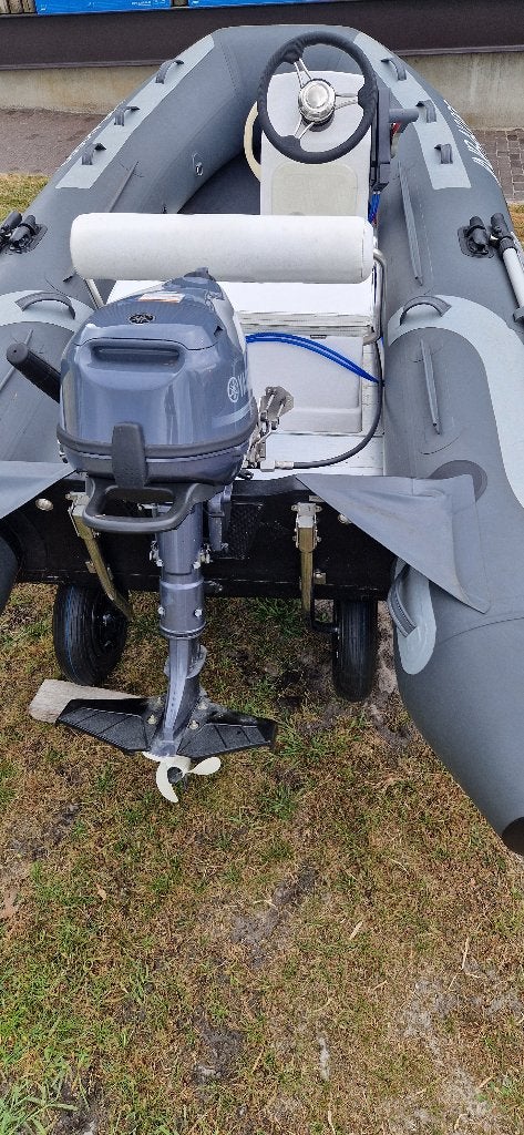 TALAMEX Highline + Yamaha 6PK, Sports nautiques & Bateaux, Canots pneumatiques, Airdeck, Console de direction, 6 ch, Comme neuf