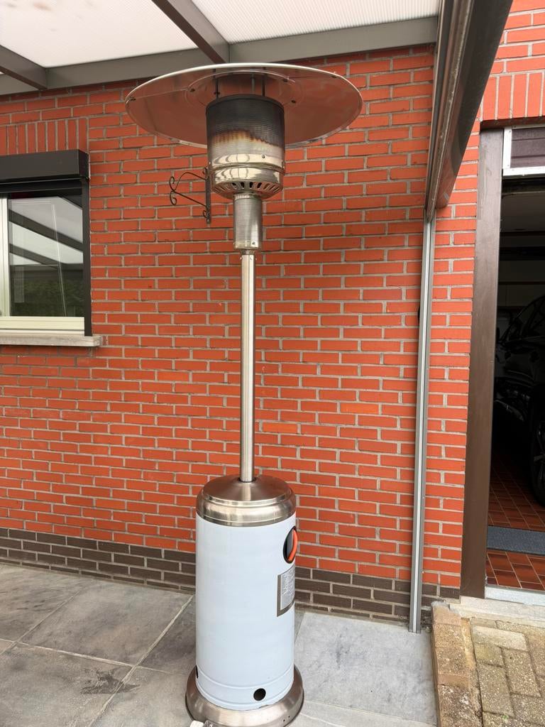 Terrasverwarmer met gas, Tuin en Terras, Terrasverwarmers, Ophalen, Zo goed als nieuw, Gas