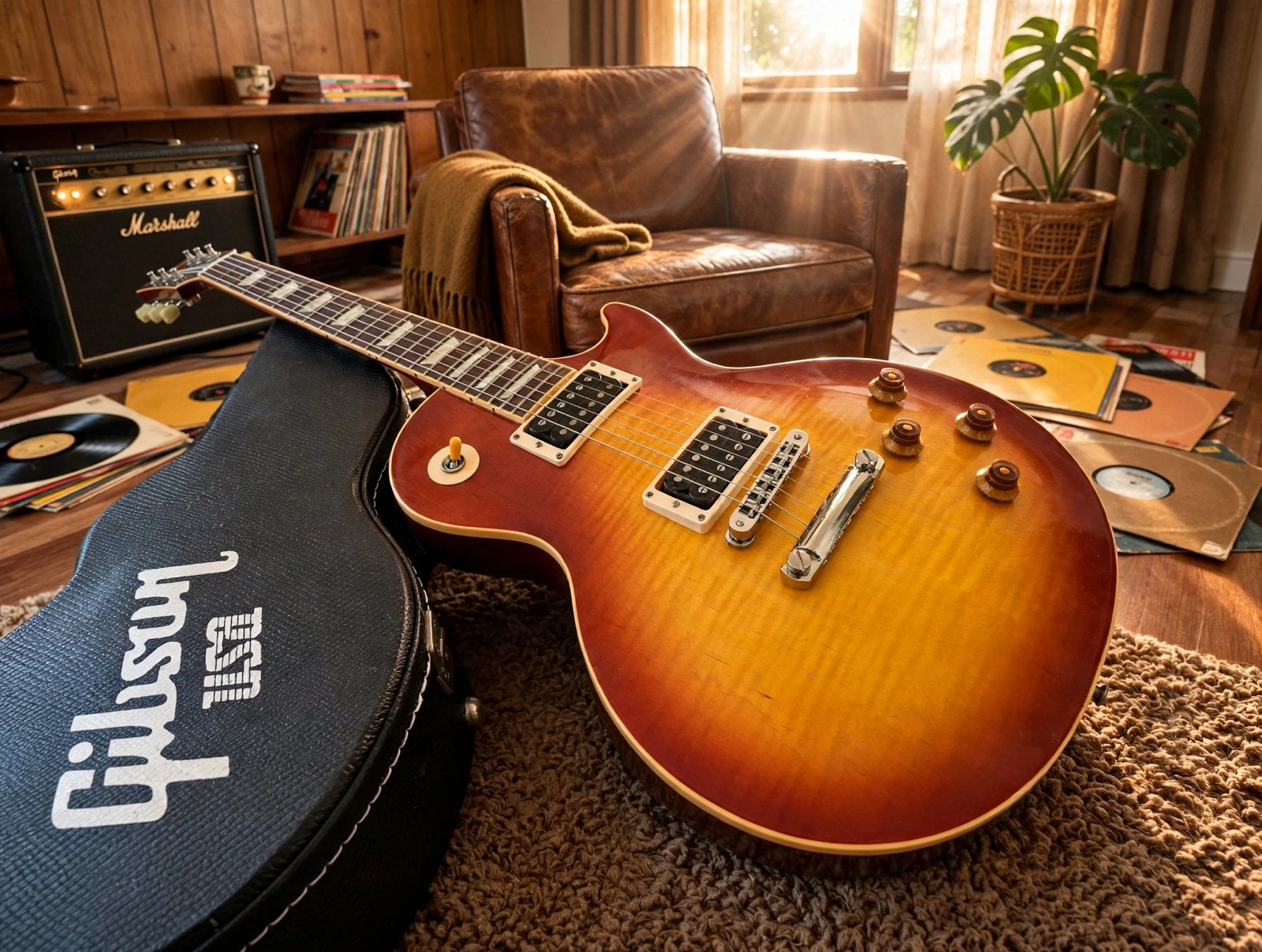 Gibson LP ‘Classic Antique’ 2007 (Limited Run of 400) RUILEN, Muziek en Instrumenten, Ophalen, Gebruikt, Semi-solid body, Gibson