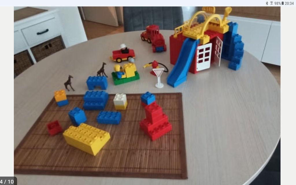 Boîte Lego Duplo, Enlèvement, Duplo