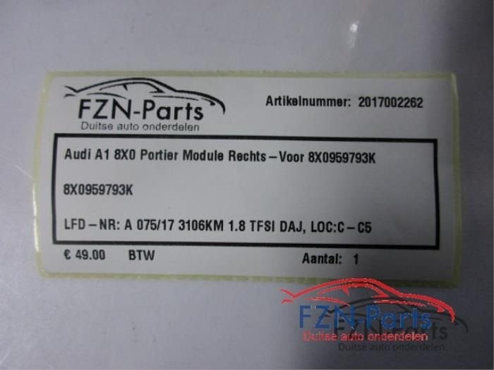 Diversen Audi A1 (22742040), Enlèvement ou Envoi, Utilisé