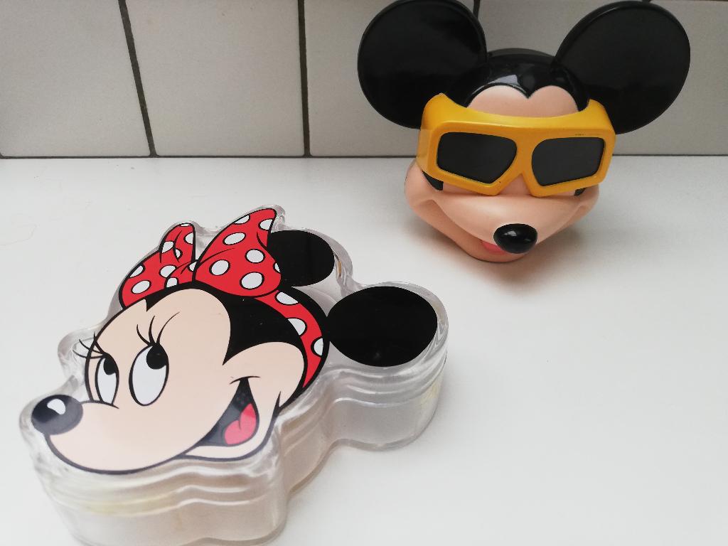 Viewmaster en doosje mickey en minnie mouse disney, Verzamelen, Ophalen of Verzenden, Mickey Mouse
