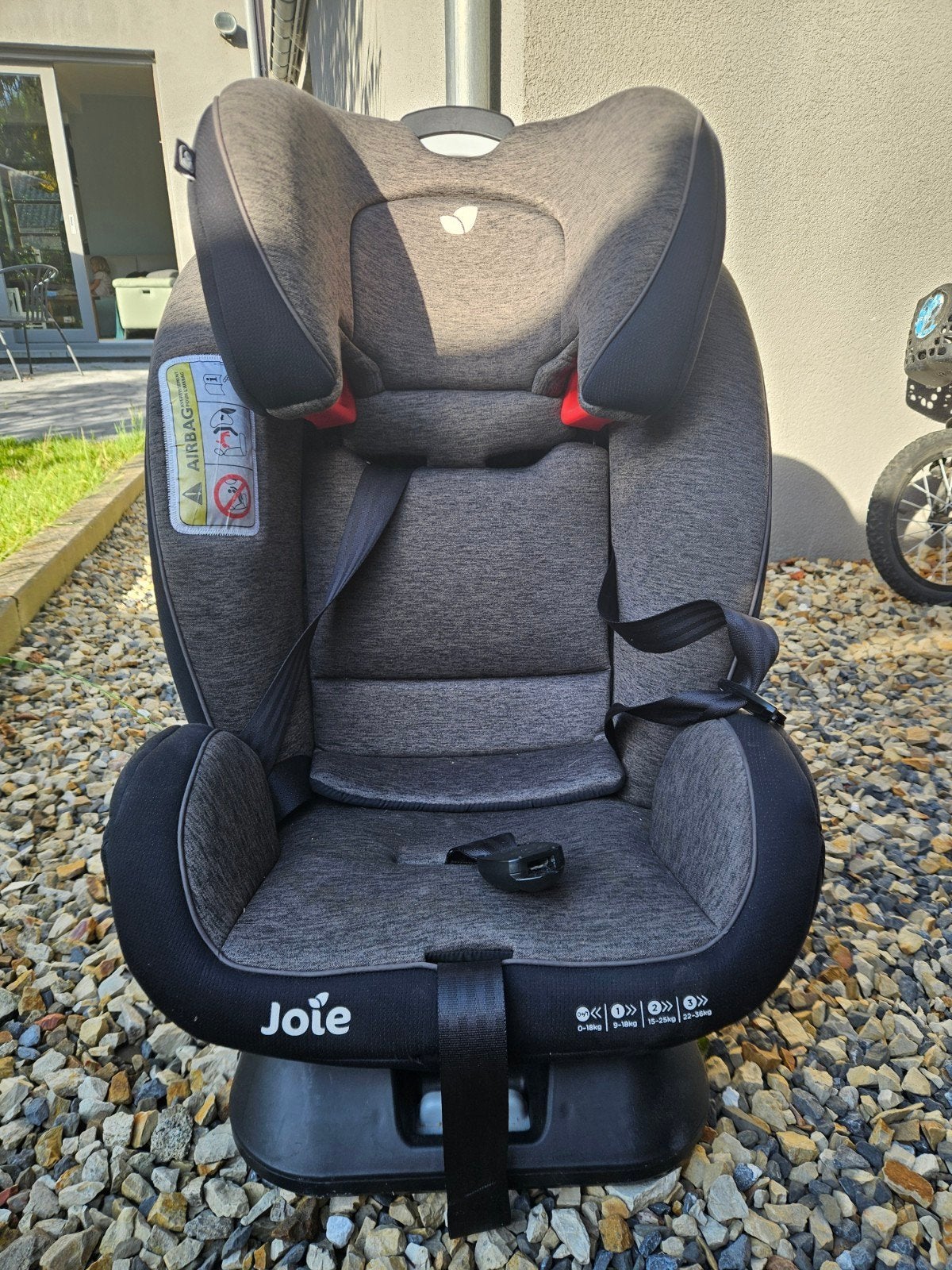 Siege auto enfant Joie isofix, Enlèvement