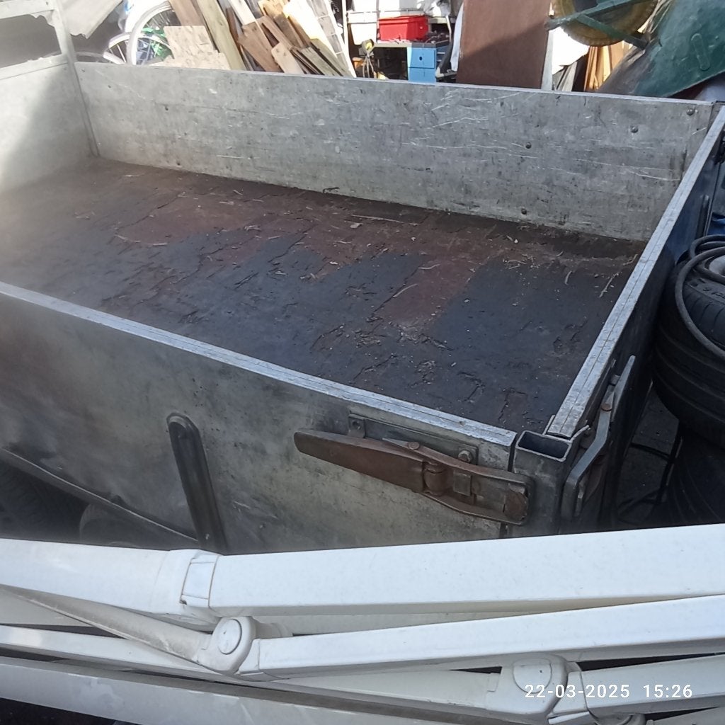 aanhangwagen geremd tot 750 kg, Auto diversen, Aanhangers en Bagagewagens, Ophalen, Gebruikt