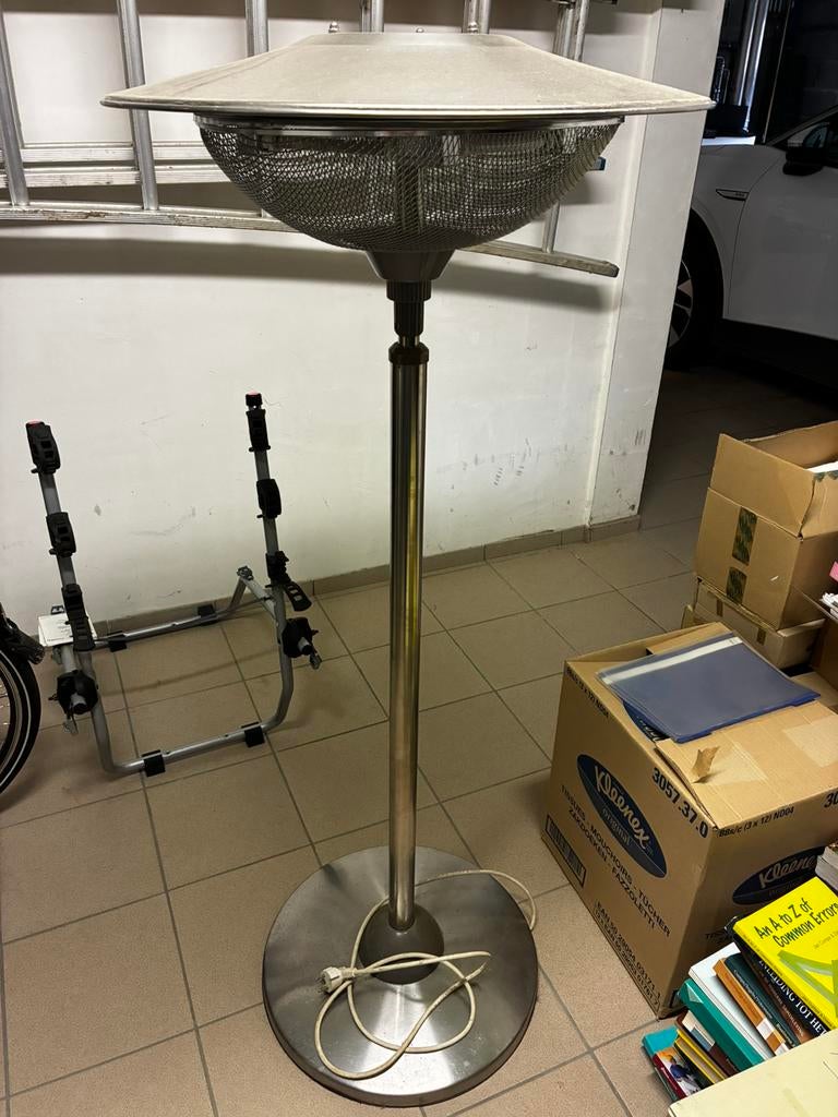 Terrasverwarmer elektrisch, Enlèvement, Utilisé, Électrique, Sol