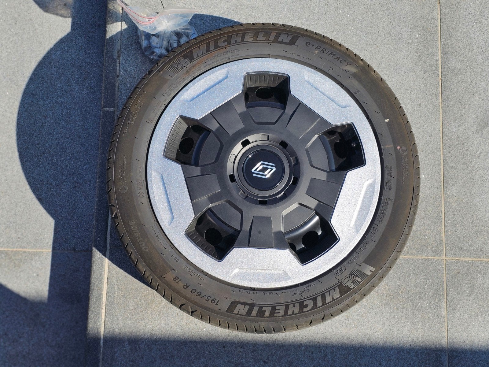 4 zomerbanden Michelin ePrimacy met velg en bouten, Auto-onderdelen, Banden en Velgen, Ophalen, Zomerbanden