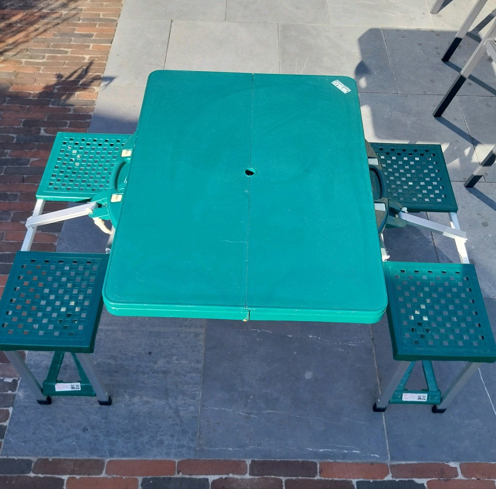 picknicktafel kampeertafel opplooibaar, Caravans en Kamperen, Ophalen, Gebruikt, Campingtafel