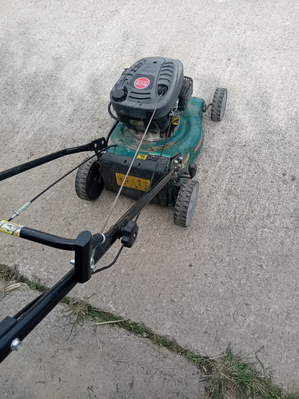 moteur jardain, Enlèvement