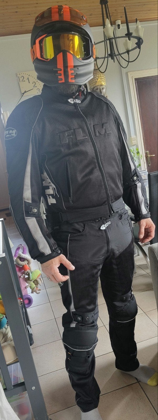 Combinaison moto FLM mesh Printemps / été complète, Combinaison