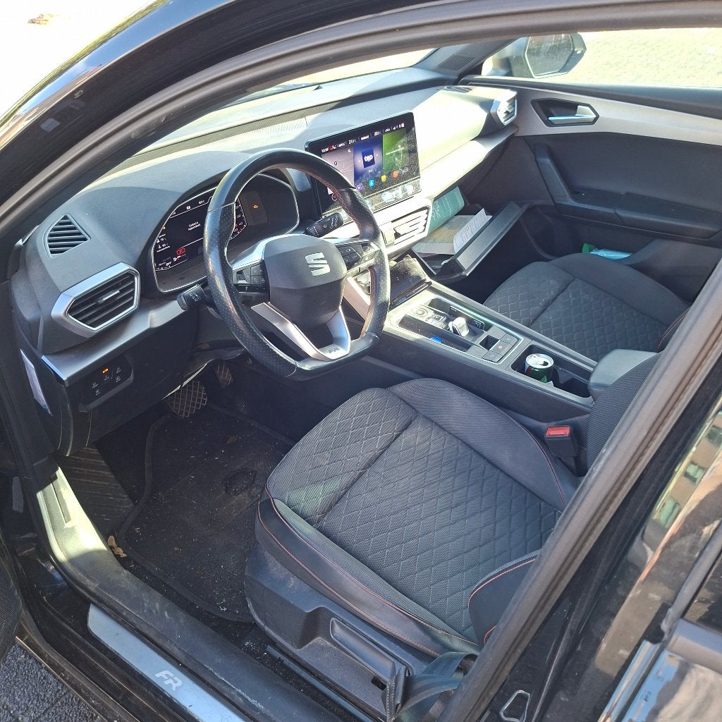 Seat leon fr, Autos, Leon, Noir, 5 portes, Automatique