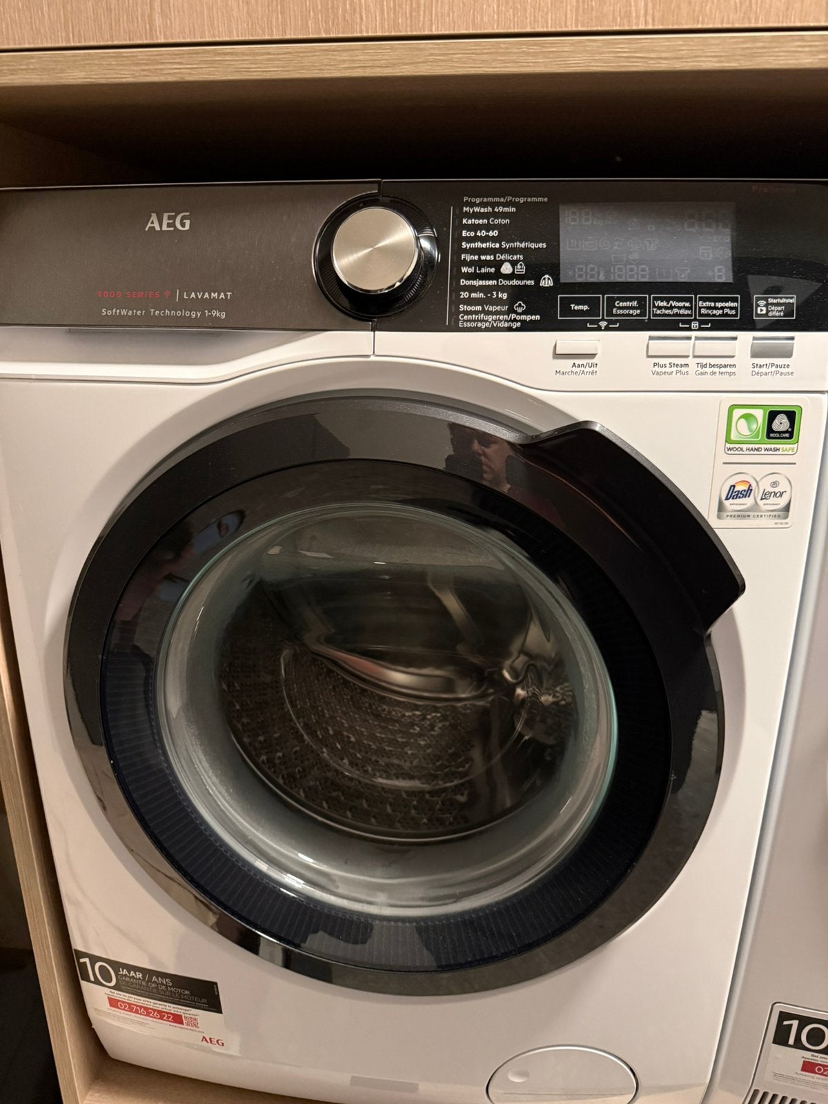 Wasmachine AEG 9000 Series Lavamat, Ophalen, Zo goed als nieuw