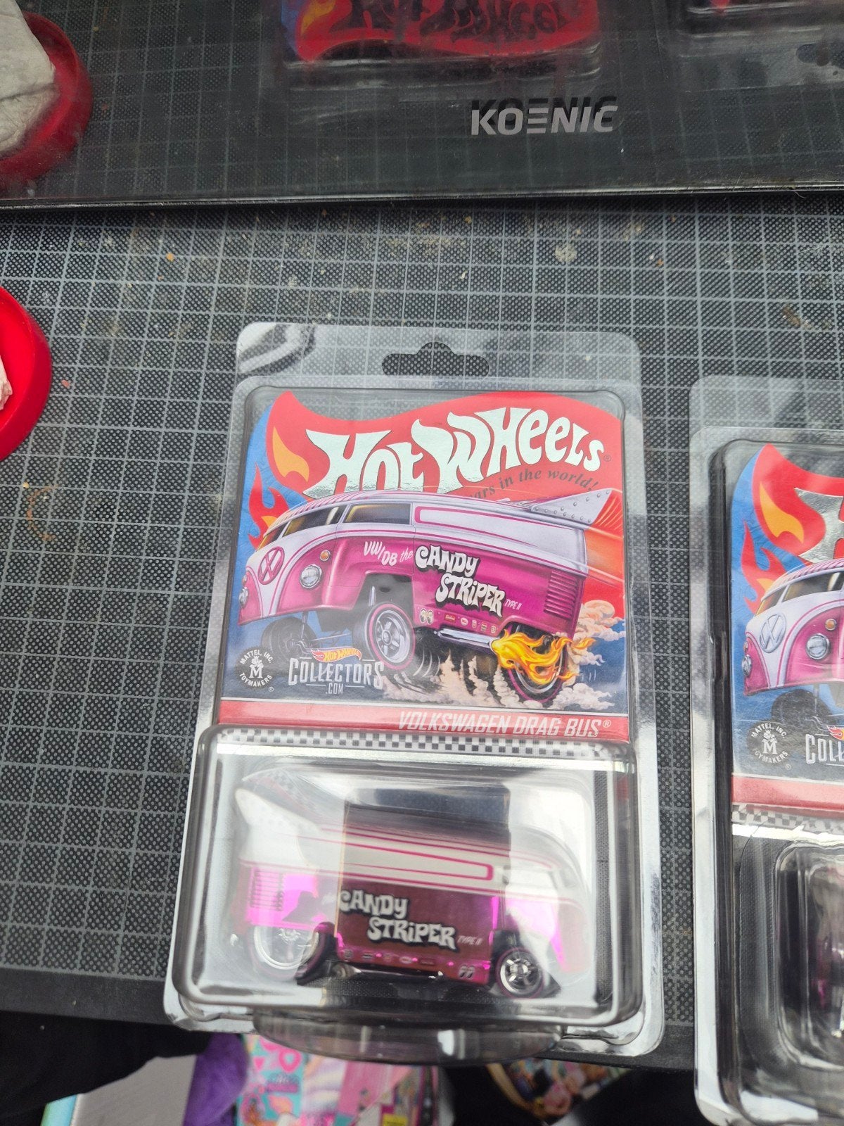 Hot wheels pink logo volkswagen drag bus hotwheels vw, Ophalen of Verzenden, Nieuw