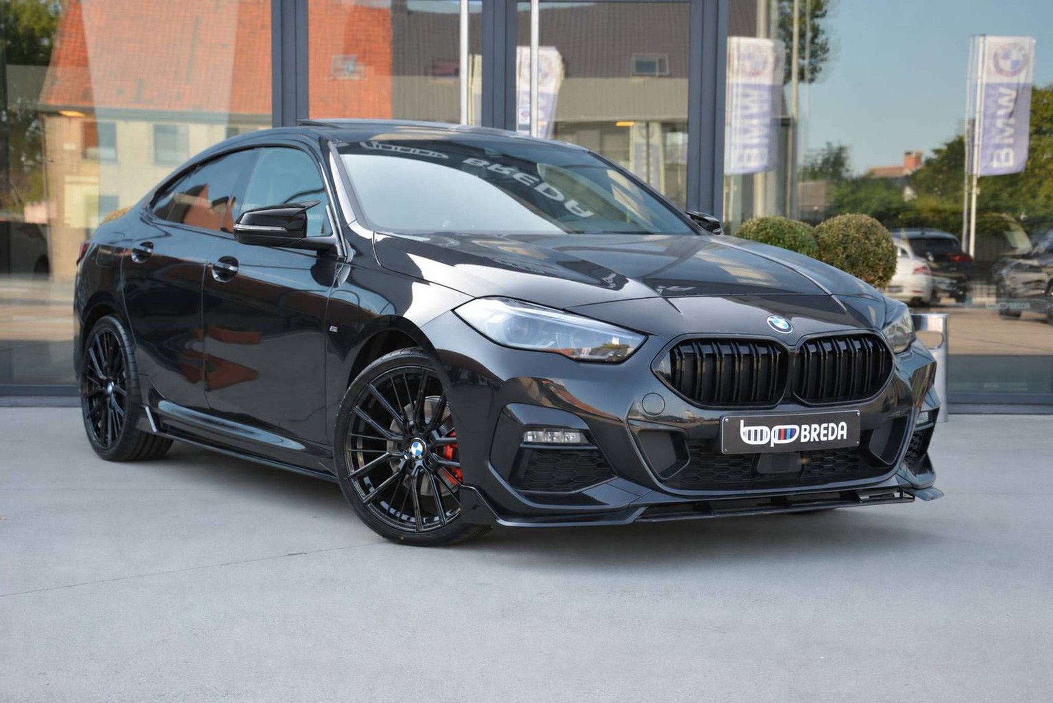 BMW 2 Serie 218 i Gran Coupé M-Performance/Pano/ACC/Hifi/Ke, Auto's, 4 deurs, Zwart, 136 pk, Zwart