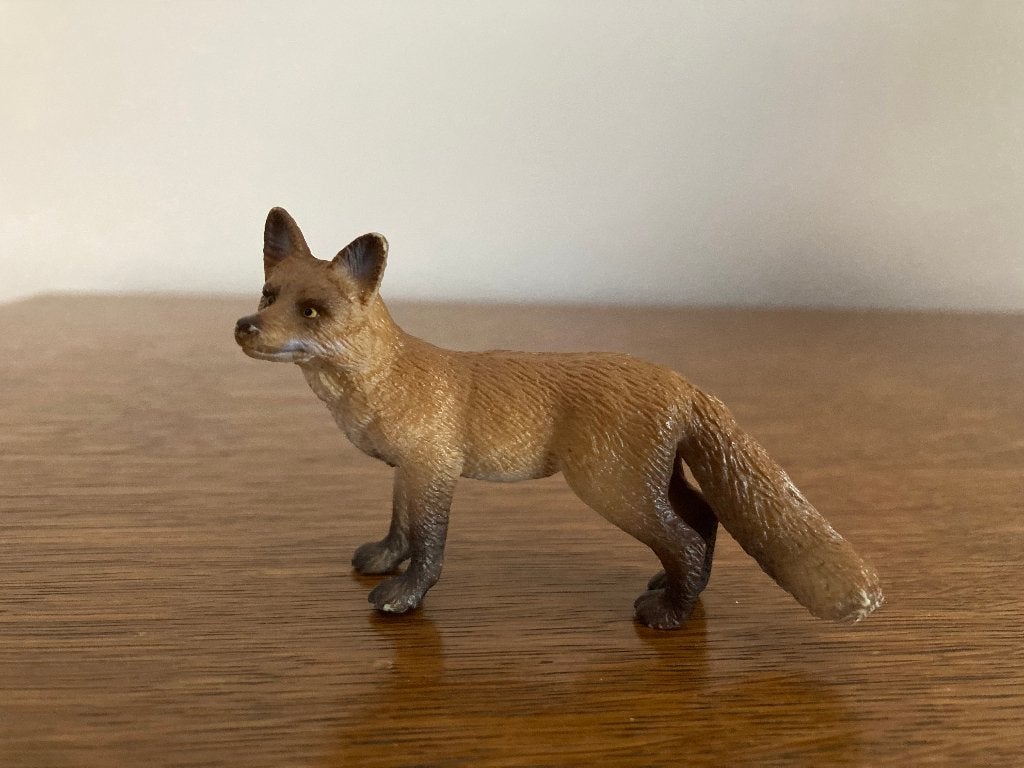 Vos, merk Schleich, Verzamelen, Ophalen of Verzenden, Zo goed als nieuw, Wild dier, Beeldje of Figuurtje