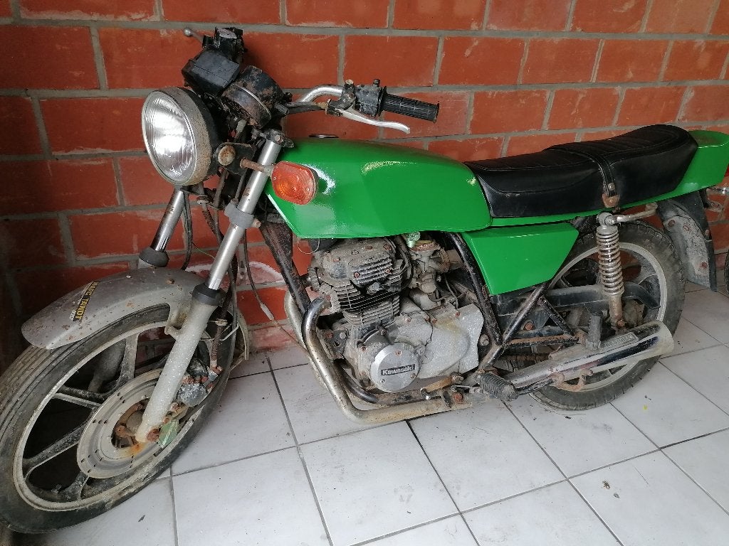 kawasaki Z250           (schuurvondst), 250 cc, Particulier, Handgeschakeld