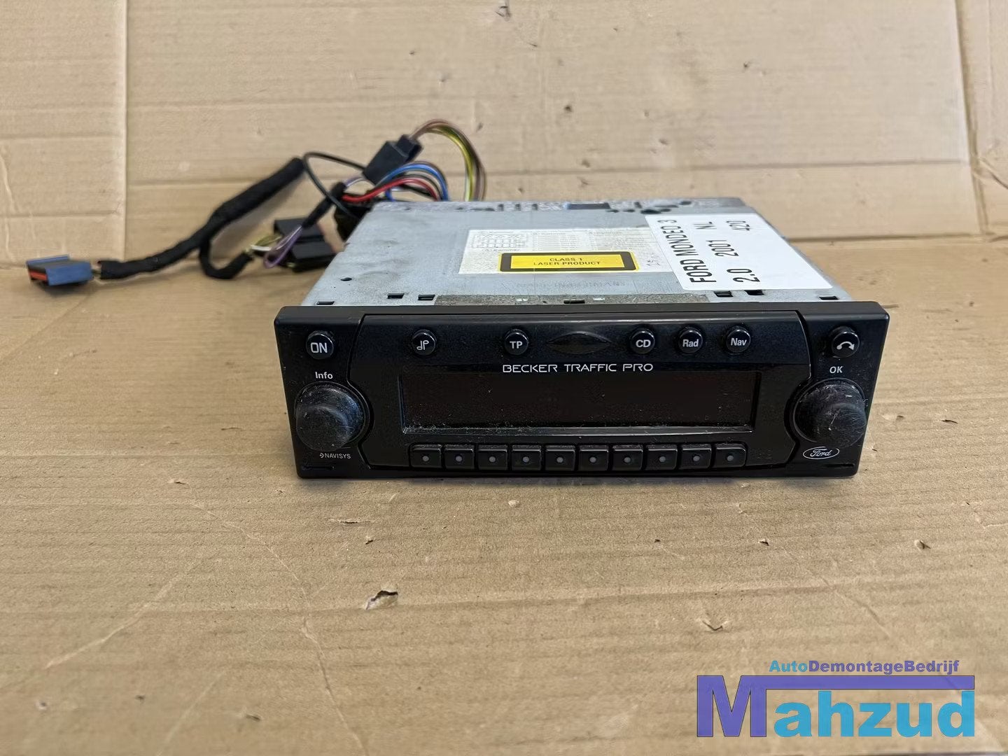 FORD MONDEO 3 1 Din RADIO cd speler 2000-2007, Gebruikt, Info@ford.com, Ford, Ford Motor Company