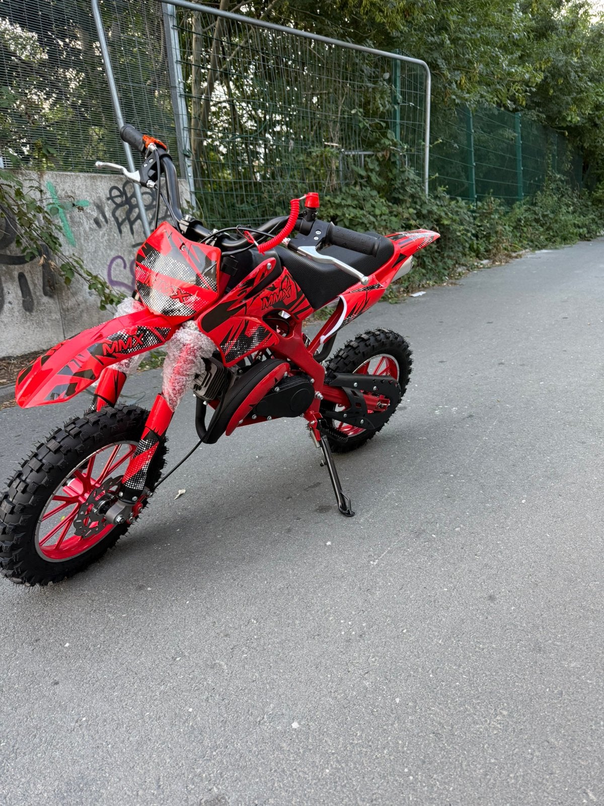 MOTO CROSS ENFANTS 50CC ESSENCE NEUF PROMO 249€!, Neuf, Dirt Bike, Enlèvement, Frein à disque