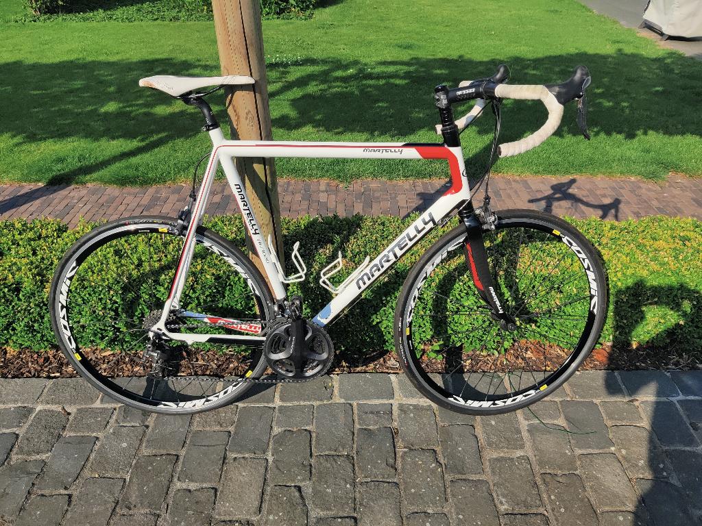 Koerfiets/racefiets Martelly XL met Ultegra groep, Gebruikt, Velgrem, Versnellingen, 65 cm of meer